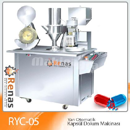 RYC-05 Yarı Otomatik Kapsül Dolum Makinası