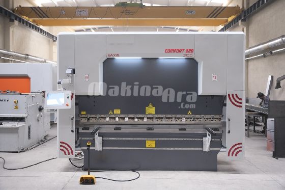 CONFORT 3100mm 220 Ton 6 Eksen LİNDA Machine Abkant Pres