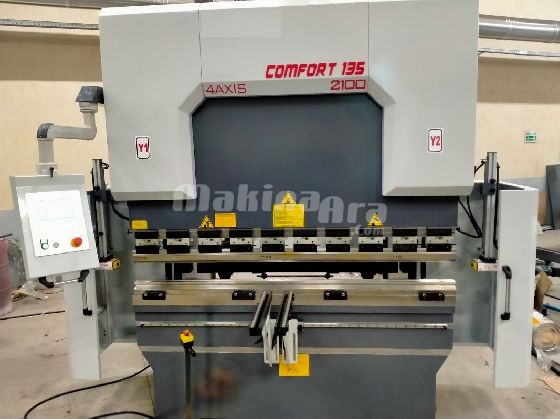 CONFORT 2100mm 135 Ton 4 Eksen LİNDA Machine Abkant Pres